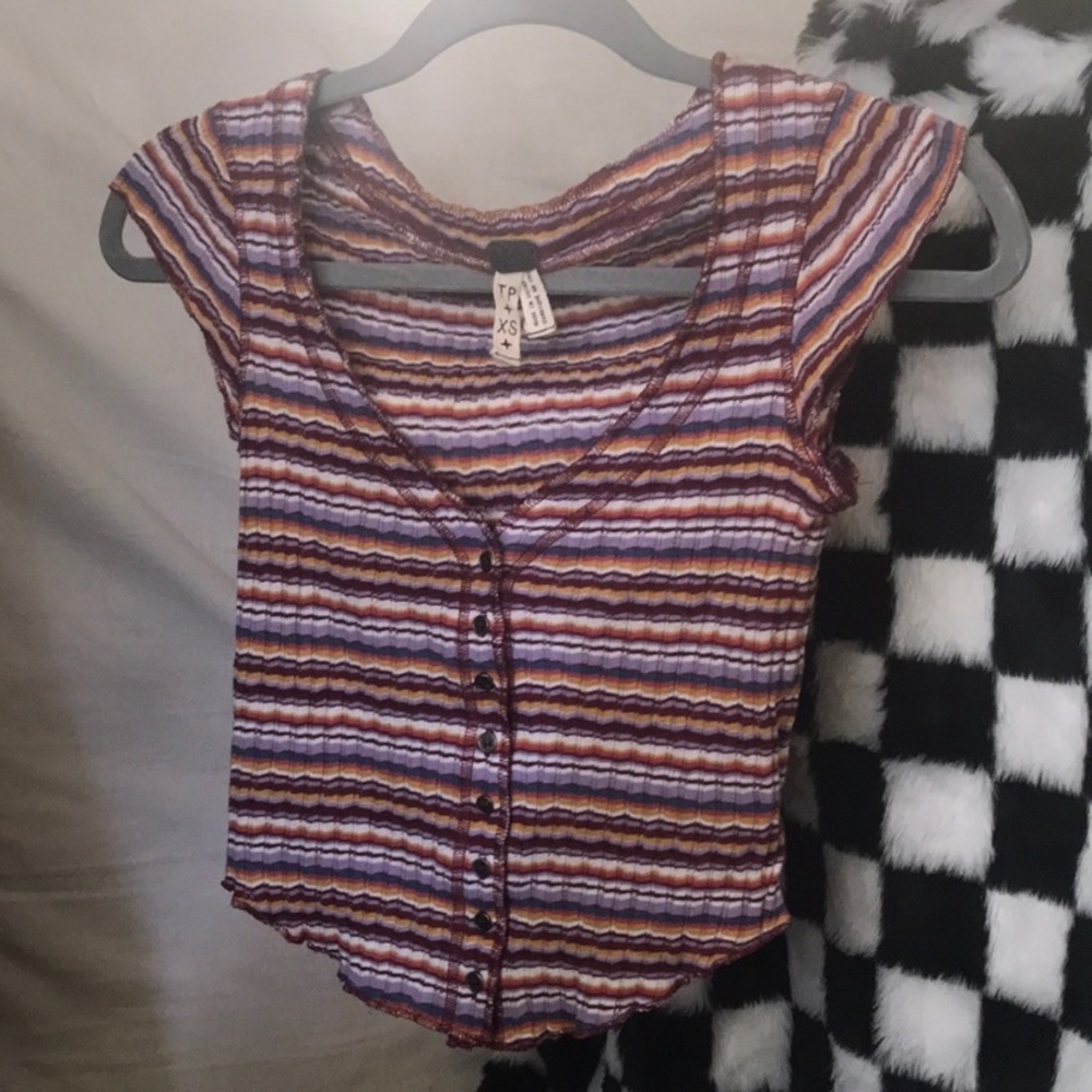 SOLD Free People Corset Crop Top